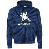 Walk On CD877 Unisex Tie-Dyed Pullover Hoodie