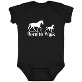 BORN TO WALK 4424 Infant Fine Jersey Bodysuit
