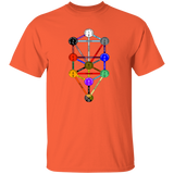 KABBAHLAH TREE OF LIFE 4HORSE G500 5.3 oz. T-Shirt
