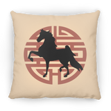 SADDLEBRED JAPANESE ART PILLOWS THREE SIZES