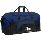 American Saddlebred 2 (white) BG99 Colorblock Sport Duffel