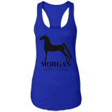 MORGAN STYLE 1 4HORSE NL1533 Ladies Ideal Racerback Tank