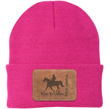 MISSOURI FOX TROTTER ON LEATHER CP90 Knit Cap - Patch