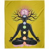 CHAKRAS PLUSH BLANKET (12 STYLES AND SIZES)