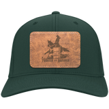 TURNIN AND BURNIN ON LEATHER CP80 Twill Cap - Patch