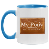 MY PONY NASHVILLE BRAND AM11OZ 11oz Accent Mug