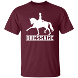 Dressage style 1(WHITE) 4HORSE G500 5.3 oz. T-Shirt