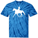 Missouri Fox Trotter LADY FINAL ART WHITE CD100 100% Cotton Tie Dye T-Shirt