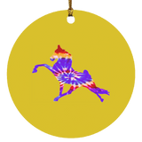 MPS TIE DYE #1 SUBORNC Circle Ornament