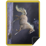 PALOMINO HORSE 1 BSHL Premium Black Sherpa Blanket 60x80