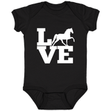 Love (TWH Pleasure) 4424 Infant Fine Jersey Bodysuit
