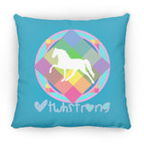 #TWHstrong 3 (Pleasure) ZP16 Medium Square Pillow