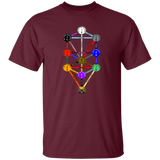 KABBAHLAH TREE OF LIFE 4HORSE G500 5.3 oz. T-Shirt