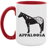 APPALOOSA ART TUMBLER 4HORSE AM15OZ 15oz. Accent Mug
