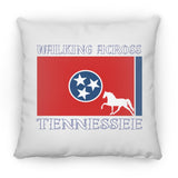 Walking Across Tennessee (Pleasure) ZP16 Medium Square Pillow