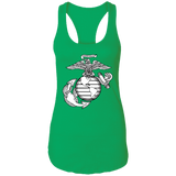 USMC EGA Symbol NL1533 Ladies Ideal Racerback Tank