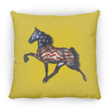 Tennessee Walking Horse Performance All American ZP18 Large Square Pillow