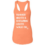 Summer Nights Showring Lights Walk On NL1533 Ladies Ideal Racerback Tank