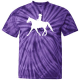 Missouri Fox Trotter LADY FINAL ART WHITE CD100 100% Cotton Tie Dye T-Shirt