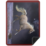 PALOMINO HORSE 1 BSHL Premium Black Sherpa Blanket 60x80