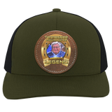 JACK HEFFINGTON (Legends Series) HAT 104C Trucker Snap Back - Patch
