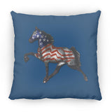 Tennessee Walking Horse Performance All American ZP14 Small Square Pillow