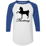 HACKNEY DESIGN 1 (black) 4HORSE 4420 Colorblock Raglan Jersey