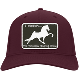 I SUPPORT THE TWH -RECTANGLE CP80 Twill Cap - Patch