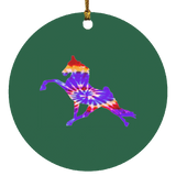 MPS TIE DYE #1 SUBORNC Circle Ornament