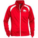 Missouri Fox Trotter LADY FINAL ART WHITE LST90 Ladies' Raglan Sleeve Warmup Jacket