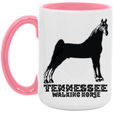 TENNESSEE WALKING HORSE STANDING AM15OZ 15oz. Accent Mug