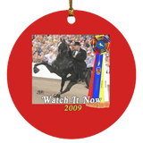 WGC WATCH IT NOW SUBORNC Circle Ornament