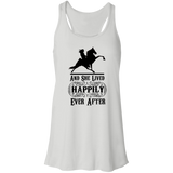HAPPILY EVER AFTER (TWH Performance) Blk B8800 Flowy Racerback Tank