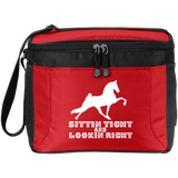 SITTIN TIGHT LOOKIN RIGHT TWH PERFORMANCE(WHITE) BG513 12-Pack Cooler