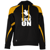 RACK ON RACKING (WHITE ART) 229546 Athletic Colorblock Fleece Hoodie