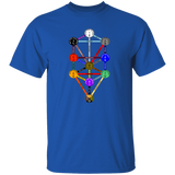 KABBAHLAH TREE OF LIFE 4HORSE G500 5.3 oz. T-Shirt