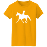 Missouri Fox Trotter LADY FINAL ART WHITE G500L Ladies' 5.3 oz. T-Shirt