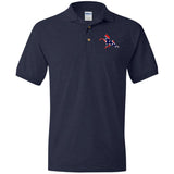 Rebel on the Rail Tennessee Walking Horse Performance G880 Jersey Polo Shirt