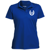 MANES RANCH (white) LST650 Ladies' Micropique Sport-Wick® Polo