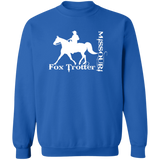 MISSOURI FOX TROTTER (white) 4HORSE G180 Crewneck Pullover Sweatshirt