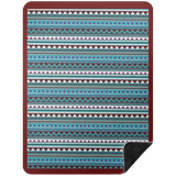 AZTEC 2 BSHL Premium Black Sherpa Blanket 60x80