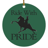 Ride With Pride SUBORNC Circle Ornament