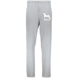 Morgan 596HBM Dri-Power Open Bottom Pocket Sweatpants