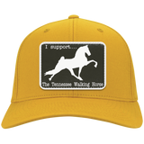 I SUPPORT THE TWH -RECTANGLE CP80 Twill Cap - Patch