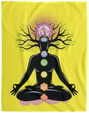CHAKRAS PLUSH BLANKET (12 STYLES AND SIZES)