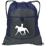 Missouri Fox Trotter LADY FINAL ART WHITE BG611 Pocket Cinch Pack