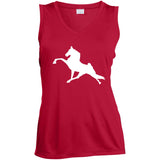 Tennessee Walking Horse Performance (WHITE) LST352 Ladies' Sleeveless V-Neck Performance Tee