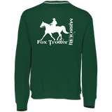 MISSOURI FOX TROTTER (white) 4HORSE 698HBM Dri-Power Fleece Crewneck Sweatshirt