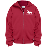 Tennessee Walker 4HORSE PC90YZH Youth Full Zip Hoodie
