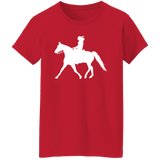 Missouri Fox Trotter LADY FINAL ART WHITE G500L Ladies' 5.3 oz. T-Shirt